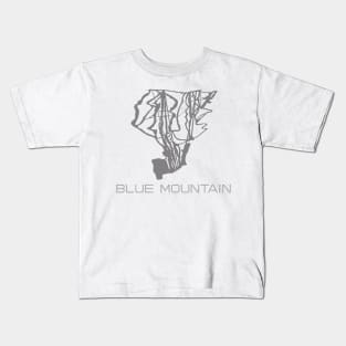 Blue Mountain Resort 3D Kids T-Shirt